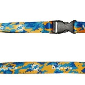 NFL Miami Dolphins camo team lanyard